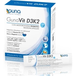 Guna Gunavit D3K2 - Integratore Per Le Ossa 30 Stick Pack