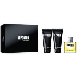 Cofanetto Reporter For Men - Eau De Toilette 75 Ml + Bath Shower Gel 100 Ml + After Shave Balm 100 Ml