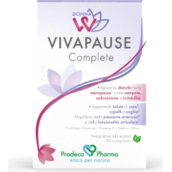 Donna W Vivapause Complete 30 Compresse - Integratore Per La Menopausa