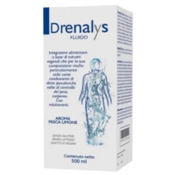 Drenalys Fluido Aroma Pesca Limone 500Ml - Integratore drenante