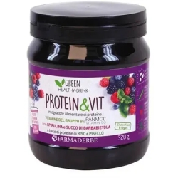Protein & Vit Frutti di Bosco 320G - Integratore di proteine e vitamine