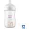 Avent Natural Response - Biberon trasparente 1m+ giraffa 260 Ml