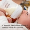 Avent Natural Response - Biberon trasparente 1m+ giraffa 260 Ml