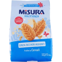 Dolcesenza - Frollini ai cereali senza zuccheri aggiunti 300 G