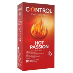 Control Hot Passion - 10 Preservativi stimolanti
