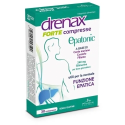 Drenax Forte Epatonic 30 compresse - integratore per la funzione epatica