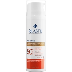 Rilastil Crema Solare Viso 50+ SPF Protettiva Antirughe Age Repair Protezione Molto Alta 50 ml