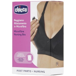 Chicco Mammy - Reggiseno Allattamento in Microfibra - Taglia 5D Nero
