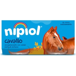 Omogeneizzato con cavallo e cereale 2x80g