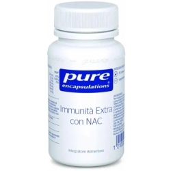 Pure Encapsulations Immunità Extra con NAC 30 capsule - Integratore per le difese immunitarie