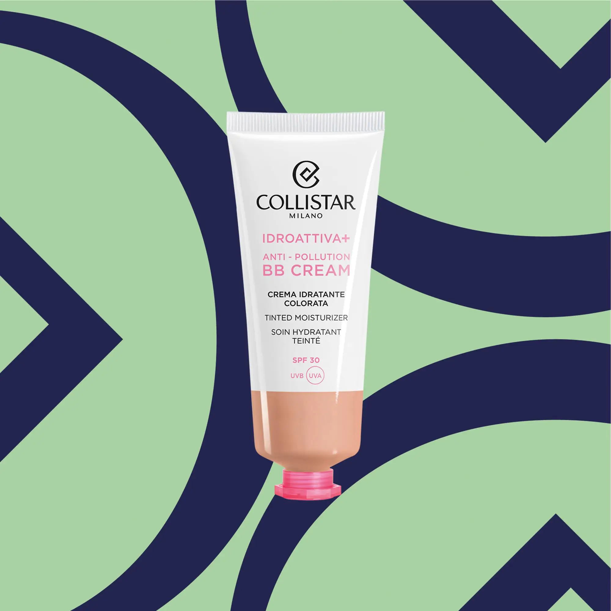 Collistar Idroattiva+ Anti Pollution BB Cream - Crema Idratante SPF 30 Colorata 50 ml - Medio