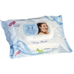 Dealo 30 Salviette Struccanti 3in1