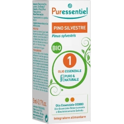 Puressentiel Pino Silvestre Bio 5 ml - Olio Essenziale Per Le Vie Respiratorie