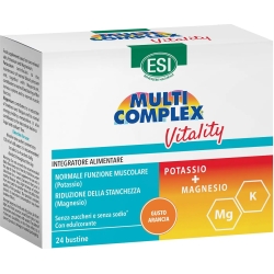 Esi Multicomplex Vitality 24 Bustine - Integratore Di Magnesio E Potassio