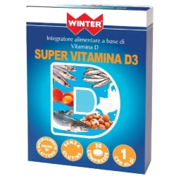 Winter Super Vitamina D3 - Integratore di vitamina D 30 Compresse