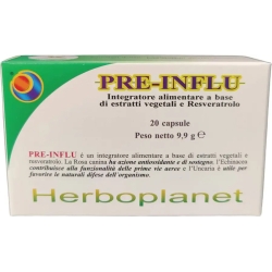 Pre Influ 20 Capsule - Integratore Per Il Benessere Delle Vie Aeree