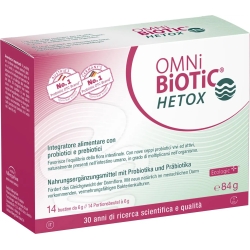 Omni Biotic Hetox 14 Bustine - Integratore per il benessere epatico