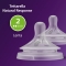 Avent Natural Response Teat 0m+ 2 Tettarelle per biberon Flusso 2