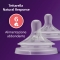 Avent Natural Response Teat 6m+ 2 Tettarelle per liquidi densi