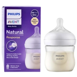 Avent Natural Response 0m+ Biberon 125 Ml Flusso 2 - Trasparente