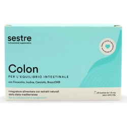 Colon 20 Bustine - Integratore Per L'Equilibrio Intestinale