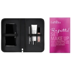 EUPHIDRA Perfetto Set Make Up - Correttore + Mascara + Lipgloss + Face Palette