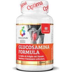 Colours Of Life Optima Naturals Glucosamina Formula 60 Compresse - Integratore Per Le Ossa