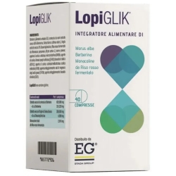 Lopiglik 40 Compresse - Integratore Per Il Colesterolo
