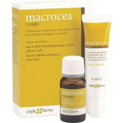Macrocea Combi - Soluzione KOH 5% da 5 ml + Crema 8 ml