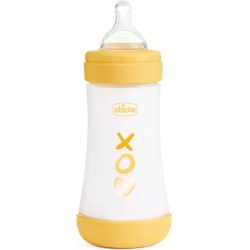 Chicco Perfect 5 - Biberon Flusso Medio 240 Ml - Giallo