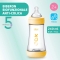 Chicco Perfect 5 - Biberon Flusso Medio 240 Ml - Giallo