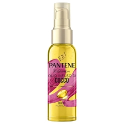 PANTENE Nutri Pro-V - Olio infuso di cocco per capelli ricci 100 Ml