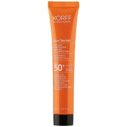 Korff Sun Secret - SPF50+ Fluido Viso Uniformante 50 Ml - N. 02 Dark