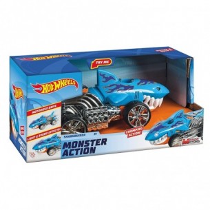 Hot Wheels Monster Action Sharkruiser - Macchinina a frizione