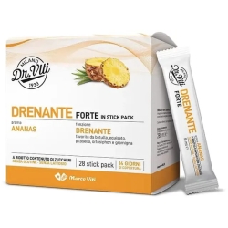 Marco Viti Drenante Forte Ananas 28 Stickpack - Integratore drenante e antiossidante
