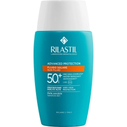 Rilastil Crema Solare Viso 50+ SPF Fluido Protection Protezione Molto Alta 50 ml