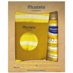 Mustela Latte Solare spray SPF50 + Telo Mare
