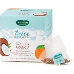 Neavita Twice cocco e arancia - infuso freddo 15 filtri