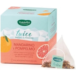 Neavita Twice mandarino e pompelmo - infuso freddo 15 filtri