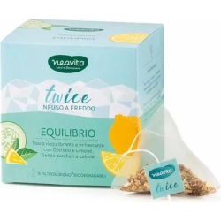 Neavita Twice equilibrio - infuso freddo 15 filtri taglio tisana