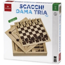 Scacchi Dama Tria Top - Gioco Da Tavolo