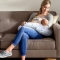 Chicco Boppy - Cuscino Per Allattamento - Grey Leaves