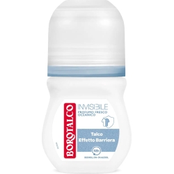 BOROTALCO Invisibile Profumo Fresco Oceanico - Deodorante 48h Roll-On 50 ml