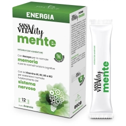 Sanavitality Energia Mente 12 stickpack - integratore per la funzione cognitiva
