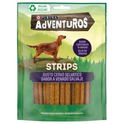 PURINA Adventuros Strips - Snack Cane Gusto Cervo Selvatico 90 g