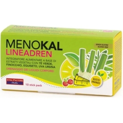 Menokal Lineadren Ananas 10 Stick - Integratore Ad Azione Drenante