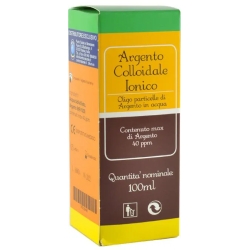 Argento Colloidale Ionico 40 Ppm - Dispositivo Medico Antibatterico 100 ml