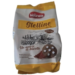 Stelline - Biscotti al cacao e cioccolato Senza Glutine 250 g