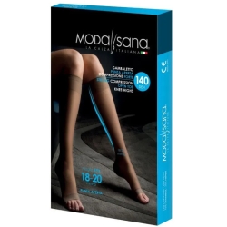 Gloria Med Modasana 140 Den - Gambaletto Punta Aperta (18-20 mmHg) - Taglia 2 Nature