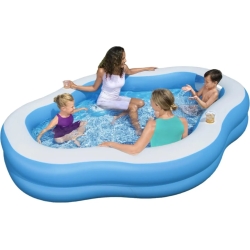 Piscina Gonfiabile Con Finestra Trasparente 270 X 198 X 51 Cm